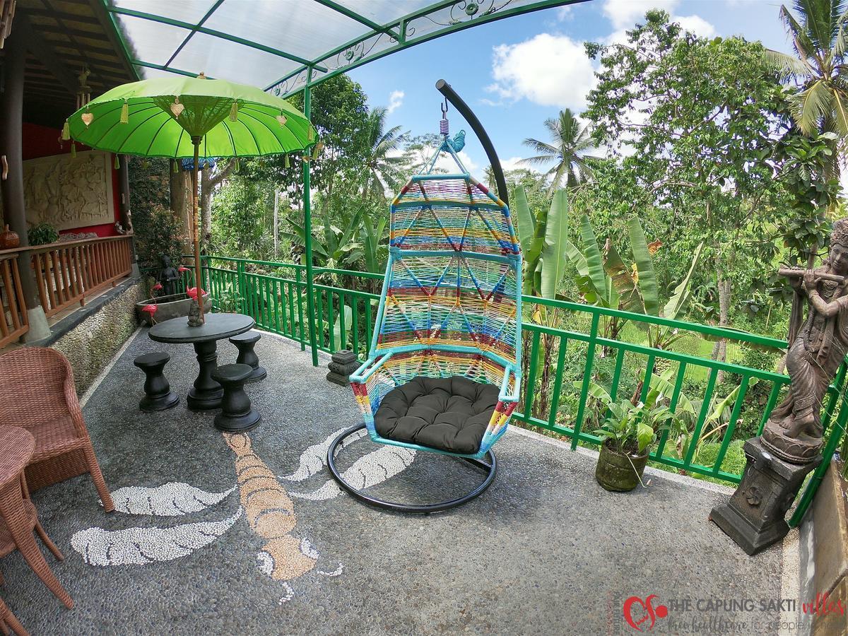 Capung Sakti Villas Ubud Exterior foto
