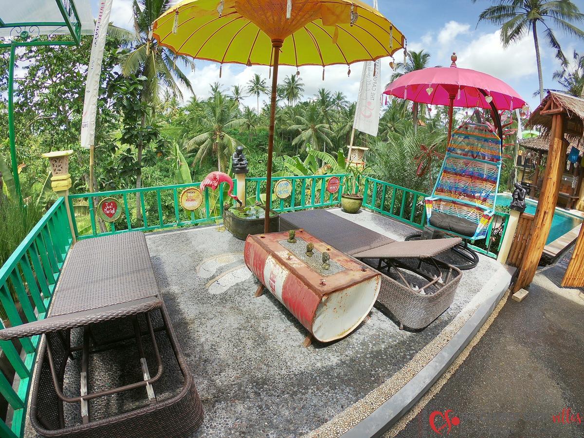 Capung Sakti Villas Ubud Exterior foto