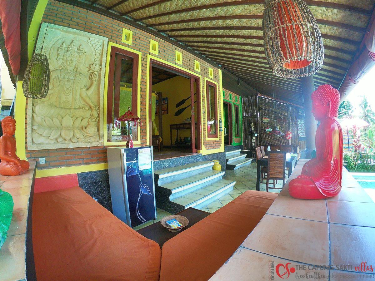 Capung Sakti Villas Ubud Exterior foto