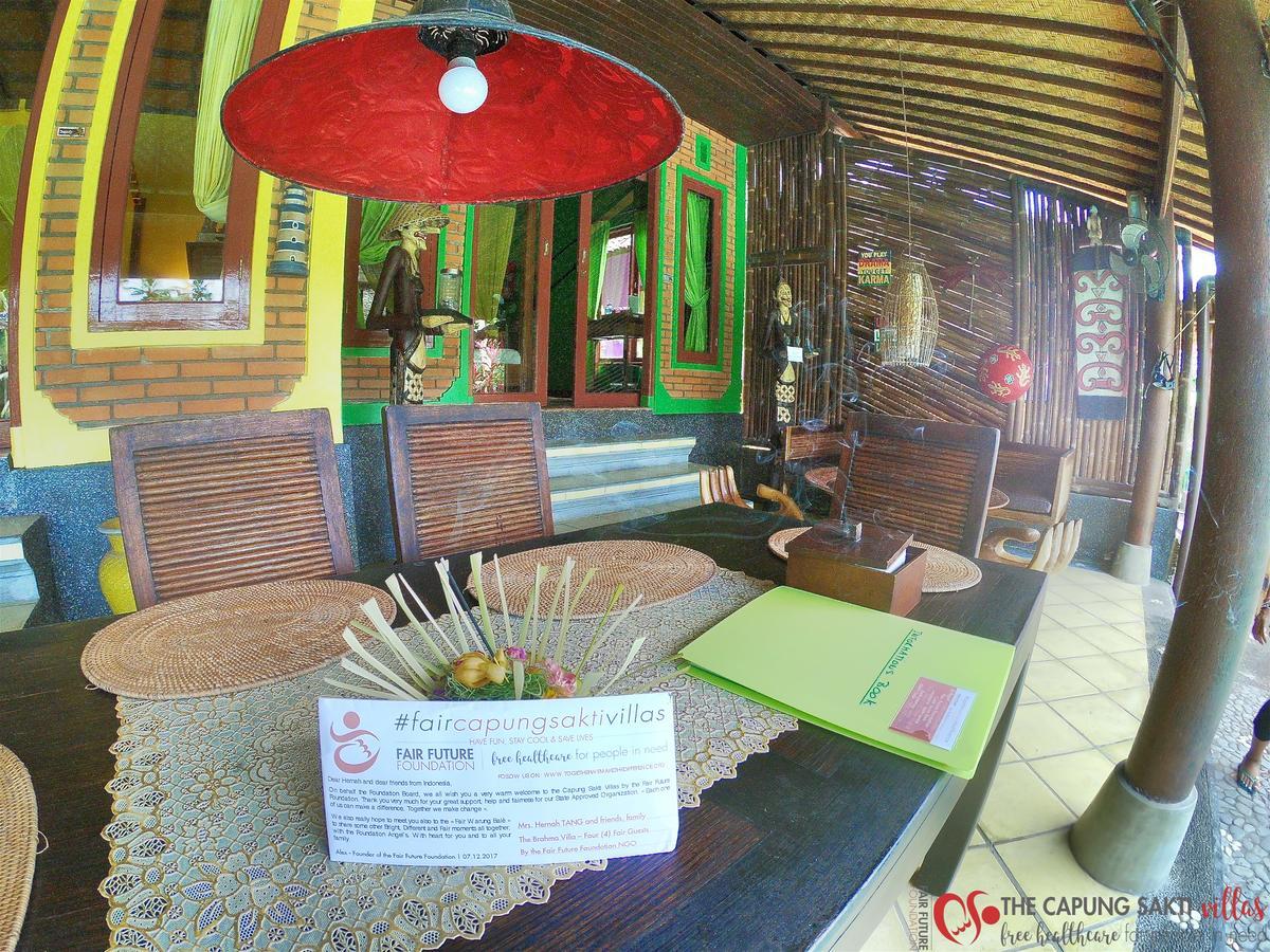 Capung Sakti Villas Ubud Exterior foto