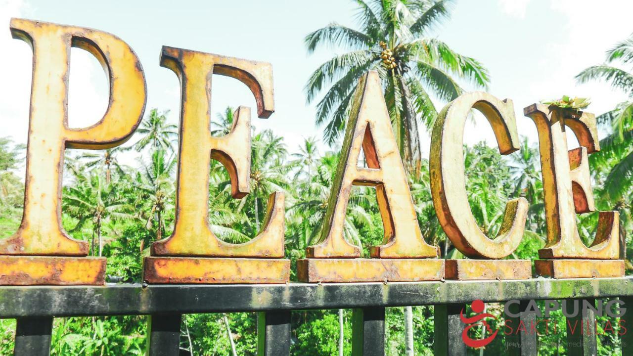 Capung Sakti Villas Ubud Exterior foto